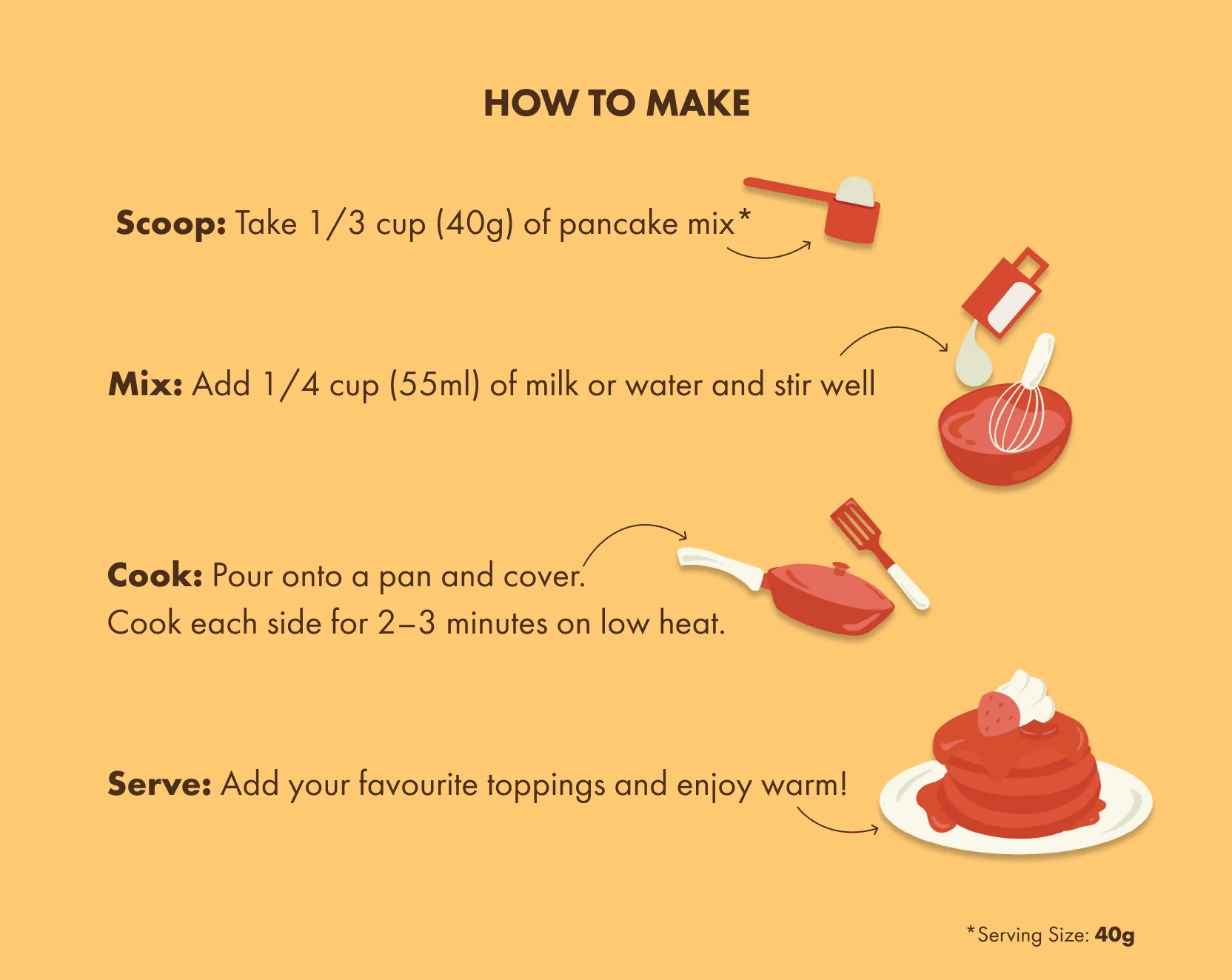 No-Nonsense Plant Protein Pancakes - Vanilla - Image 8