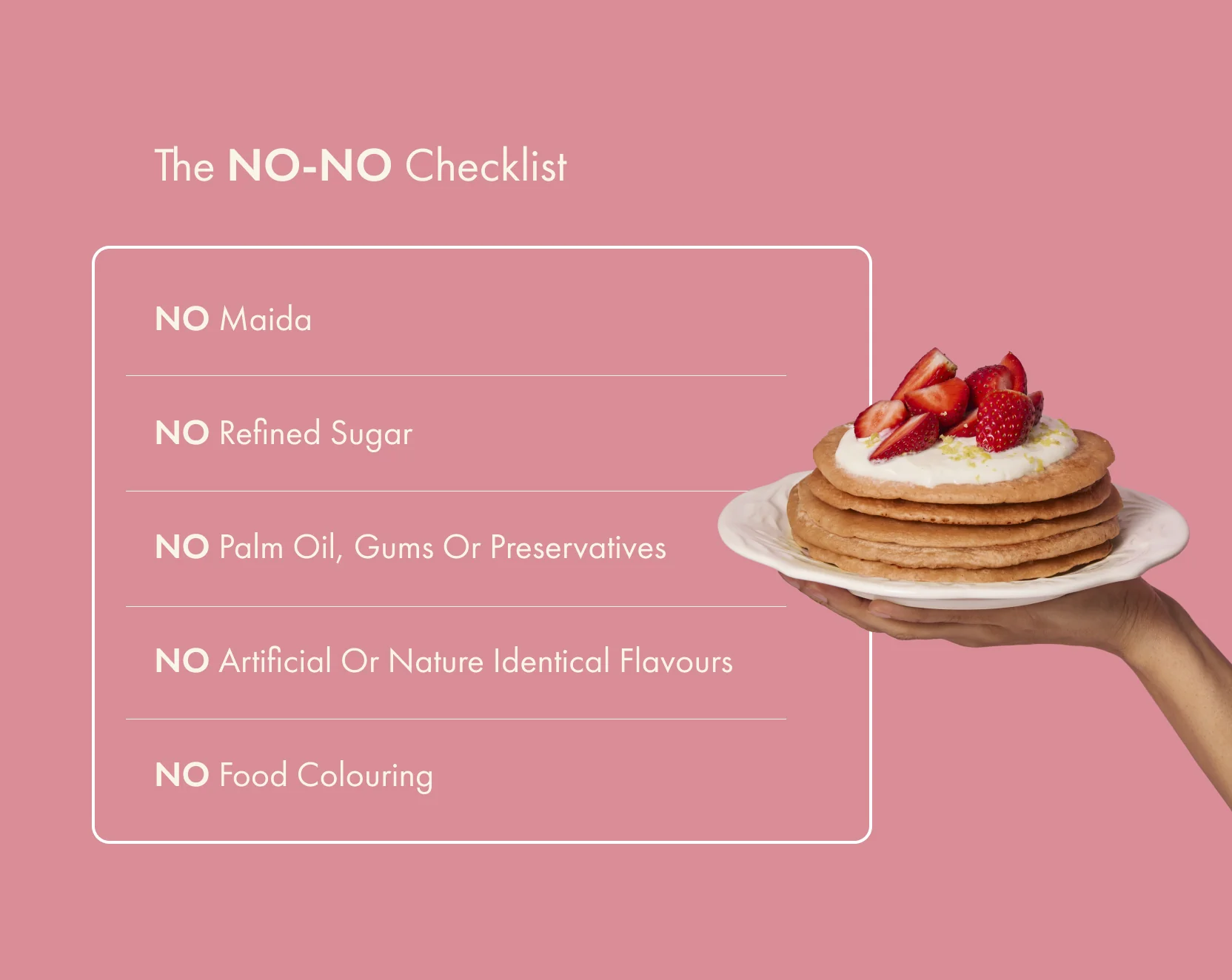 No-Nonsense Plant Protein Pancakes - Strawberry - Image 4